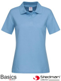 polo damskie SST3100 Stedman jasnoniebieski polo damskie SST3100 Stedman jasnoniebieski
