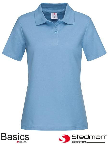 polo damskie SST3100 Stedman jasnoniebieski polo damskie SST3100 Stedman jasnoniebieski