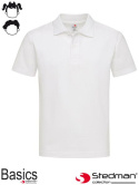 polo dziecięce SST3200 Stedman białe polo dziecięce SST3200 Stedman białe