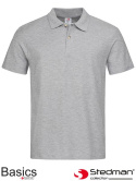 polo męskie SST3000 Stedman szary heather