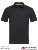 polo męskie SST8450 Stedman czarne