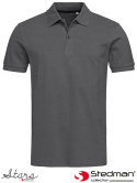 polo męskie SST9050 Stedman szary slate