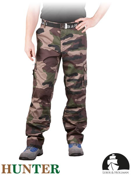 spodnie robocze do pasa LH-HUNSPO Leber&Hollman moro