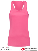 t-shirt damski bez rękawów SST8110 Stedman różowy t-shirt damski bez rękawów SST8110 Stedman różowy