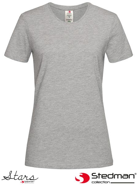 t-shirt damskie SST2620 Stedman szary