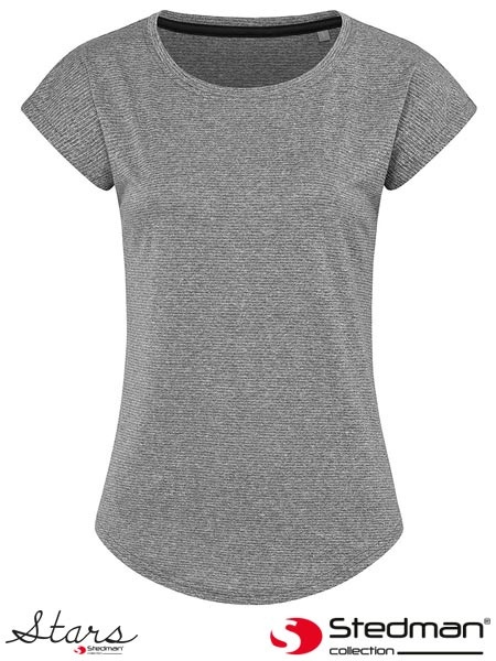 t-shirt damski SST8930 Stedman szary