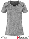 t-shirt damskie SST8940 Stedman szary