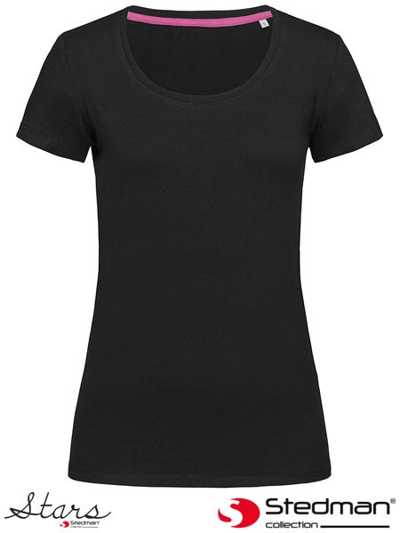 t-shirt damski SST9700 Stedman czarny
