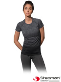 t-shirt damskie ST8910 Stedman dark grey
