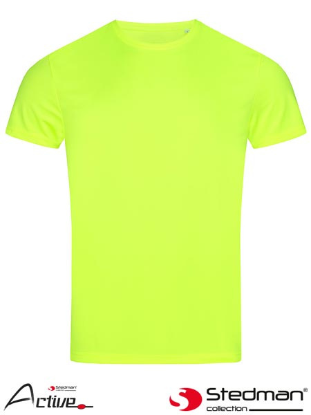 t-shirt męski SST8000 Stedman żółty