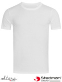 t-shirt męski SST9020 Stedman biały