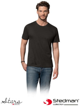 t-shirt męski ST2100 Stedman czarny