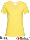 t-shirt damski V-NECK SST2700 Stedman żółty t-shirt damski V-NECK SST2700 Stedman żółty