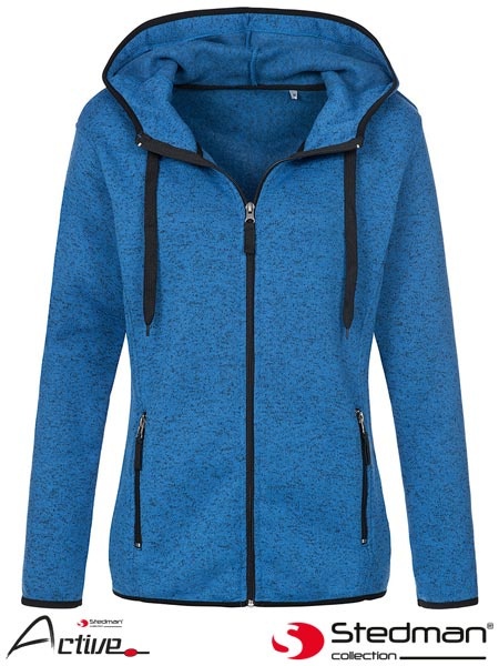 bluza damska SST5950 Stedman blue melange bluza damska SST5950 Stedman blue melange