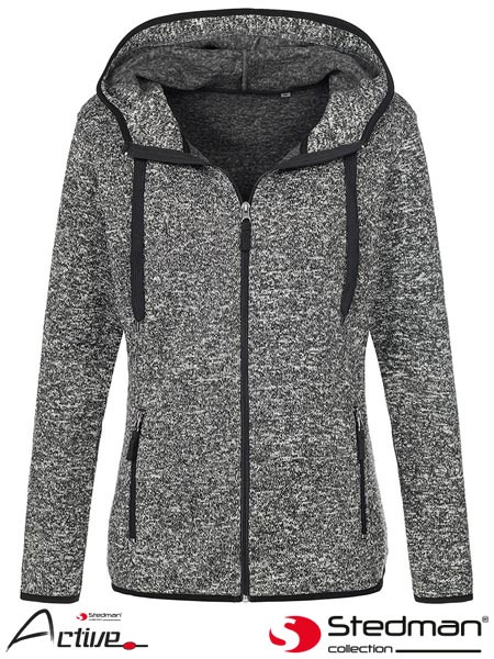 bluza damska SST5950 Stedman dark grey melange bluza damska SST5950 Stedman dark grey melange