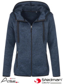 bluza damska SST5950 Stedman marina blue melange bluza damska SST5950 Stedman marina blue melange