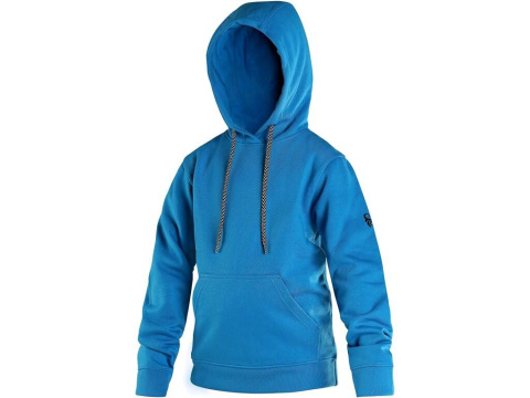 bluza dziecięca z kapturem Aryn CXS Canis niebieska