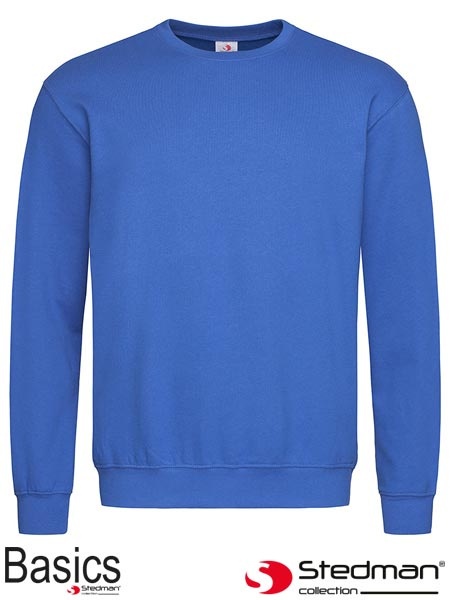 bluza męska SST4000 Stedman niebieska bluza męska SST4000 Stedman niebieska