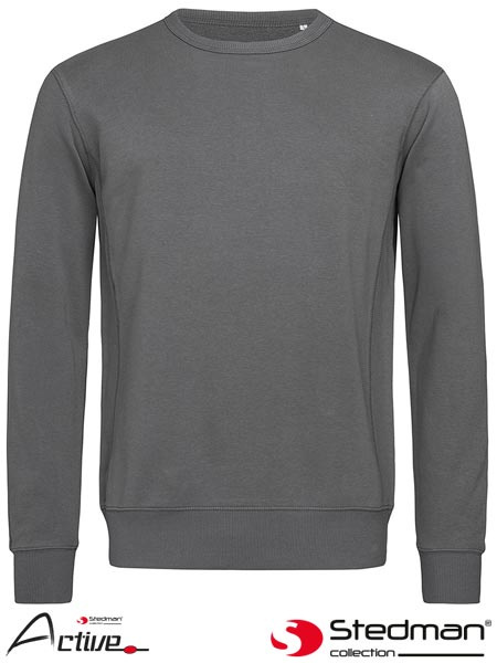 bluza męska SST5620 Stedman szary slate bluza męska SST5620 Stedman szary slate