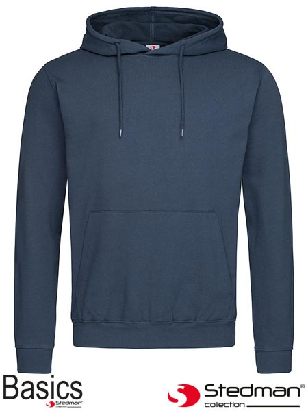 bluza męska z kapturem SST4100 Stedman granatowa bluza męska z kapturem SST4100 Stedman granatowa
