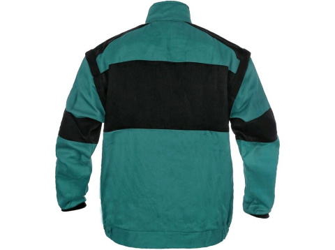 CXS Canis Luxy Eda bluza robocze męska 2w1 przedłużony wariany zielono-czarna CXS Canis Luxy Eda bluza robocze męska 2w1 przedłużony wariany zielono-czarna