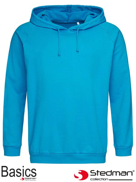 bluza z kapturem SST4200 Stedman niebieski oceaniczny