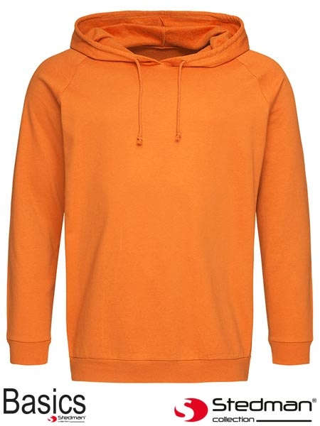 bluza z kapturem SST4200 Stedman pomarańczowa