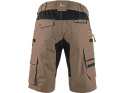 CXS Canis Stretch krótkie spodenki robocze męskie beżowo-czarne CXS Canis Stretch krótkie spodenki robocze męskie beżowo-czarne