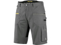 krótkie spodenki robocze męskie Stretch CXS Canis szaro-czarne krótkie spodenki robocze męskie Stretch CXS Canis szaro-czarne