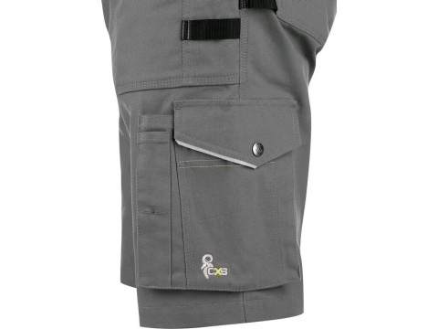 CXS Canis szorty robocze męskie Stretch szaro-czarne CXS Canis szorty robocze męskie Stretch szaro-czarne