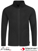 kurtka męska z polaru SST5030 Stednam czarna