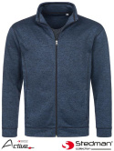 kurtka męska z polaru SST5850 Stedman marina blue melange