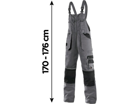 spodnie robocze ogrodniczki Orion Krystof skrócony wariant 170-176cm CXS Canis spodnie robocze ogrodniczki Orion Krystof skrócony wariant 170-176cm CXS Canis