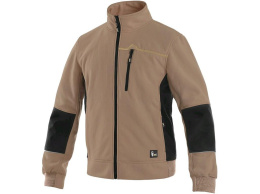 bluza robocza męska Texas CXS Canis beżowo-czarna