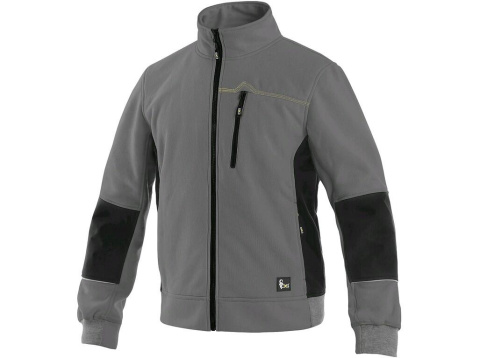 bluza robocza męska Texas CXS Canis szaro-czarna