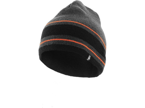 czapka zimowa Sirius CXS Canis szaro-pomarańczowa czapka zimowa Sirius CXS Canis szaro-pomarańczowa