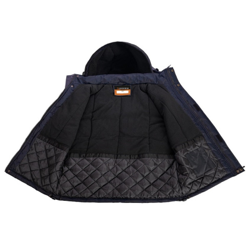 zimowa kurtka bhp Alper Procera granatowa