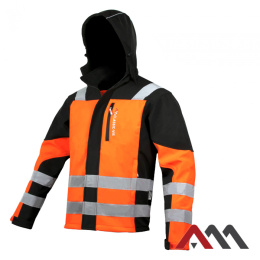 kurtka robocza ostrzegawcza softshell Classic-Vis orange Art.Master