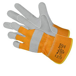 rękawice robocze wzmacniane skórą RBŻ gat.2 Art.Master