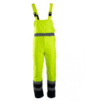 spodnie robocze ogrodniczki ocieplane Benefit Hi Vi Polstar żółte