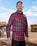 koszula robocza flanelowa Jonah H13086 Ardon czerwona