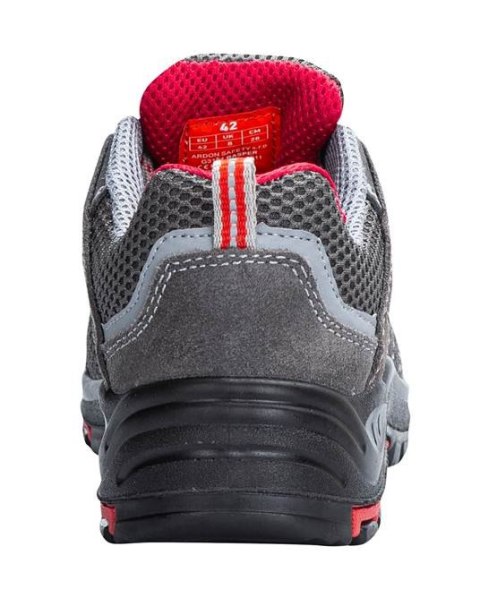 półbuty ochronne S1P Metal Free G3164 Rasper Ardon szaro-czerwone półbuty ochronne S1P Metal Free G3164 Rasper Ardon szaro-czerwone