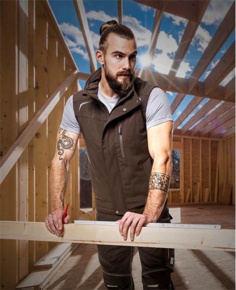 kamizelka robocza softshellowa R8ED+ H9745 Ardon brązowa kamizelka robocza softshellowa R8ED+ H9745 Ardon brązowa