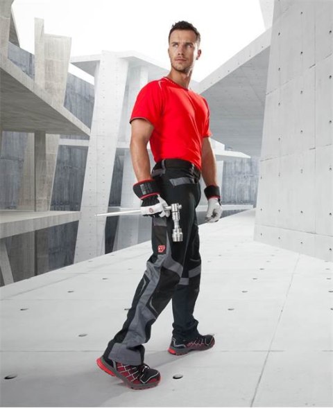 spodnie robocze do pasa R8ED+ H9721 Ardon skrócone czarne