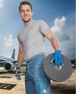 spodnie robocze do pasa Summer H6108 Ardon skrócone szare