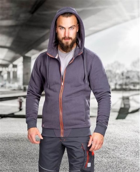 bluza bhp H5950 Ardon M003 szaro-czerwona bluza bhp H5950 Ardon M003 szaro-czerwona