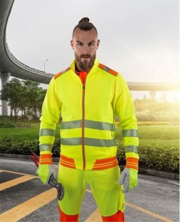bluza robocza polarowa ostrzegawcza HiViz Signal H5929 Ardon żółto-pomarańczowa