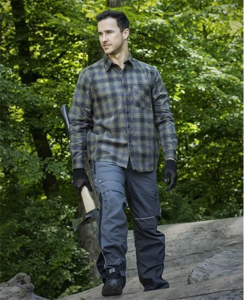 koszula robocza flanelowa Urban H20090 Ardon czarna koszula robocza flanelowa Urban H20090 Ardon czarna