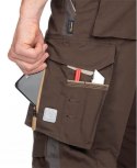 spodnie robocze monterskie Ardon Urban+ H6456 brązowe spodnie robocze monterskie Ardon Urban+ H6456 brązowe