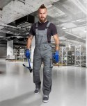 spodnie robocze ogrodniczki Urban+ H6473 Ardon przedłużone szare